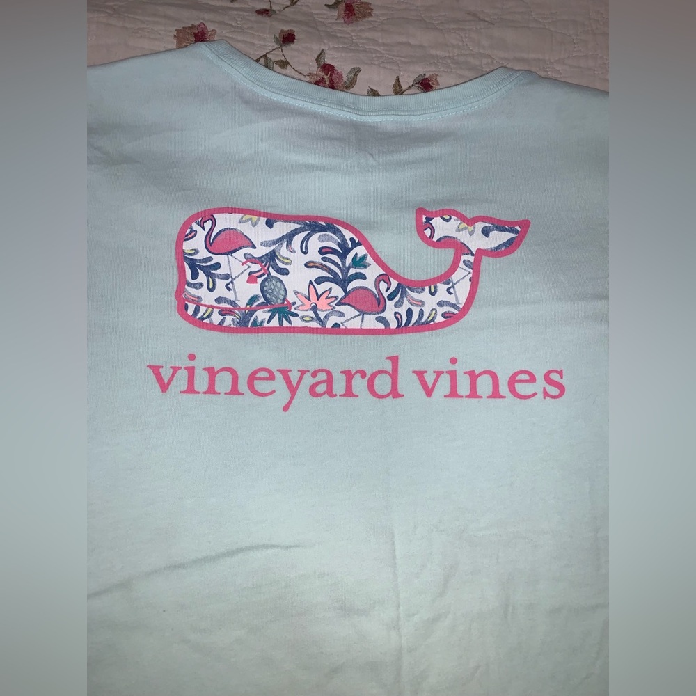Vineyard Vines Kids Aqua Tee - Picture 3 of 3